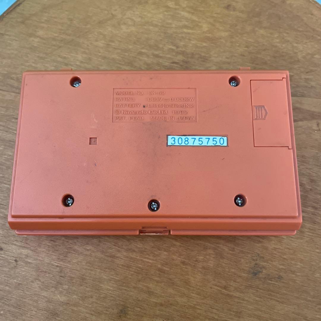【動作品】任天堂　ドンキーコング　ゲーム&ウォッチ GAME&WATCH