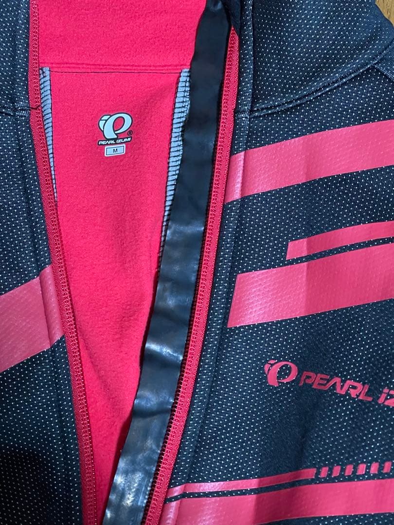 PEARL IZUMI サイクルジャケット M ブラック/レッド