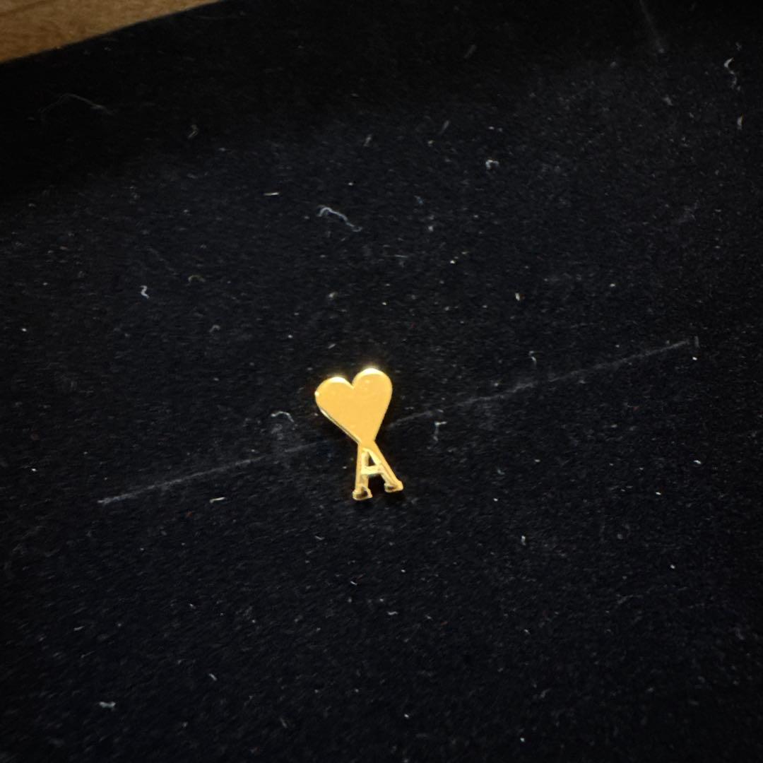 ami paris ハート　ピアス　（片耳）