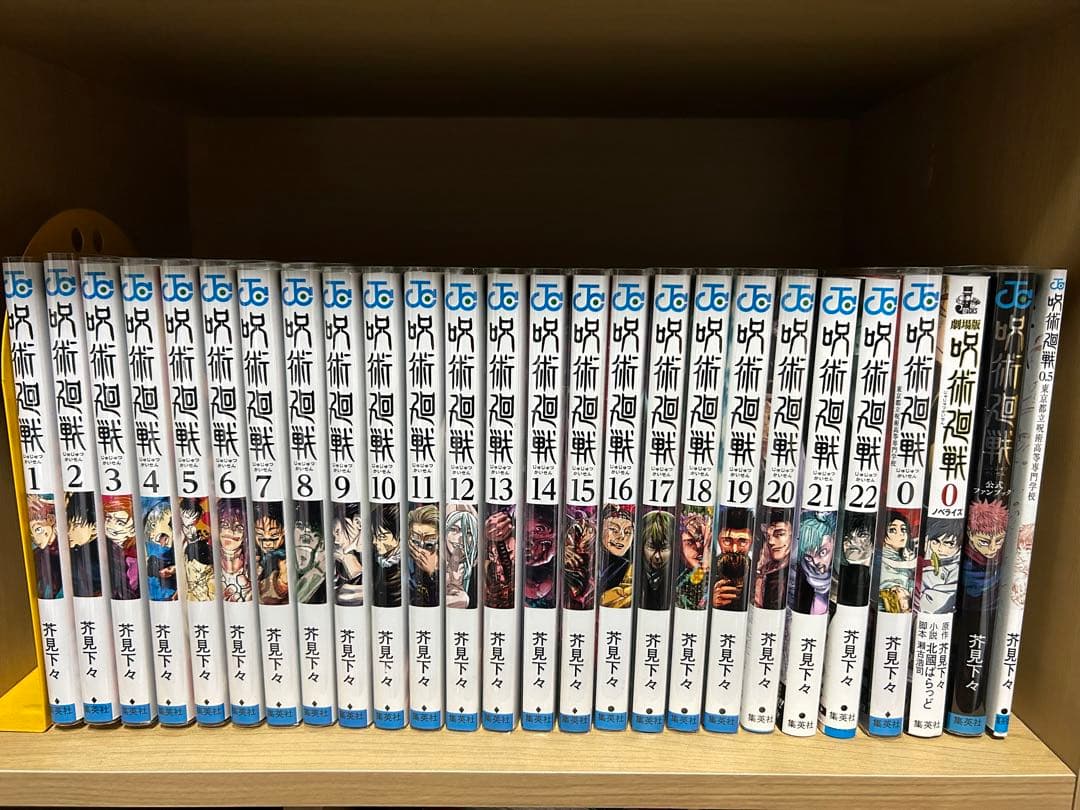 呪術廻戦 全巻 0〜22巻 小説 0.5巻 公式ファンブック