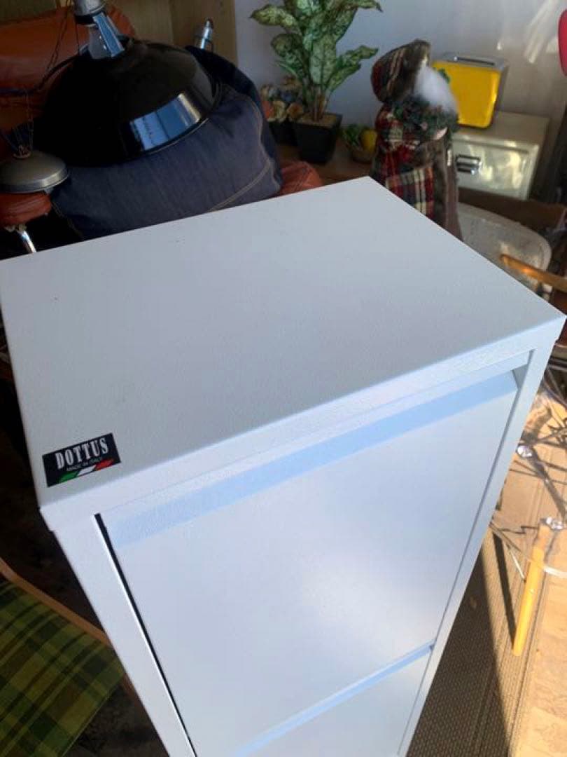 イタリア製　スチールダストボックス