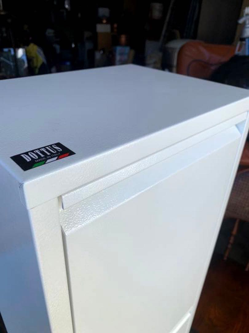 イタリア製　スチールダストボックス
