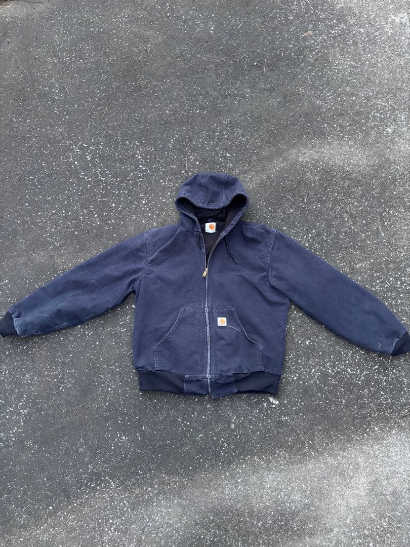 Carhartt アクティブジャケット　ネイビー　M
