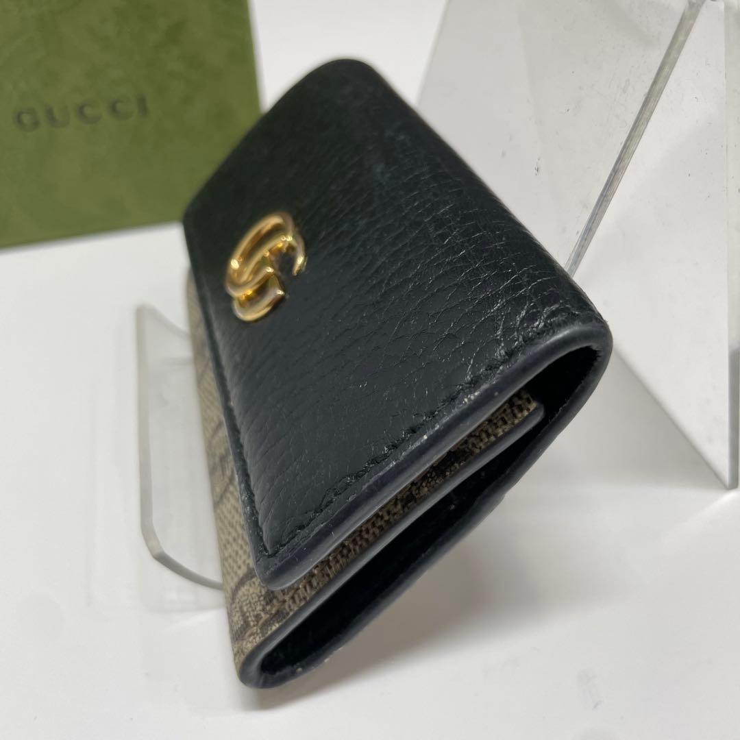x*n様 GUCCI GGマーモント　パターン キーケース