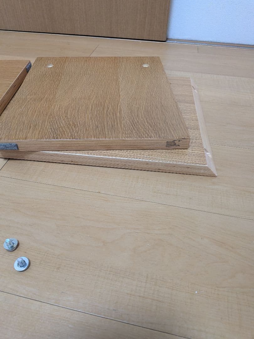 ​【無印良品】コの字の家具・オーク材 幅70cm