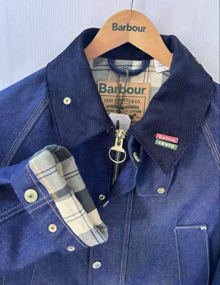 Barbour × Levi's コラボデニムジャケット、S