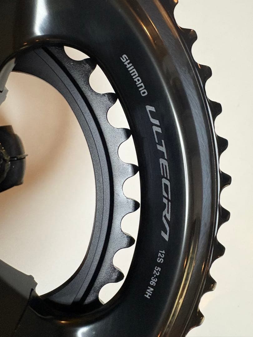 アルテグラ4iii precision3+片側パワメ付き クランク　完成車外し