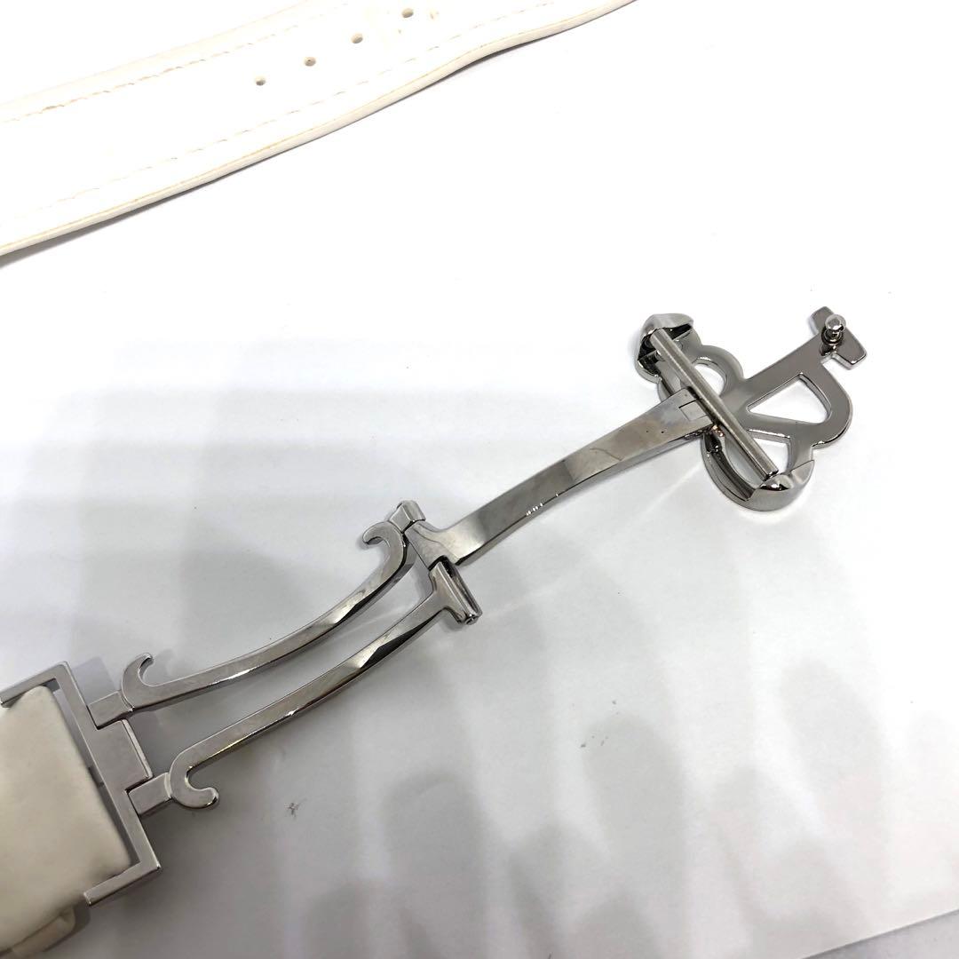 ジェイコブ JACOB&Co 40mm専用 白 ラバーベルト バンド バックル