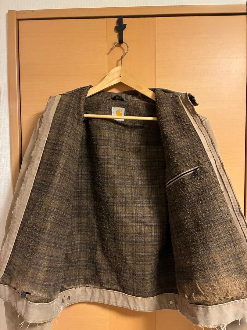 最終値下げ Carhartt 90s デトロイトジャケット ボロ