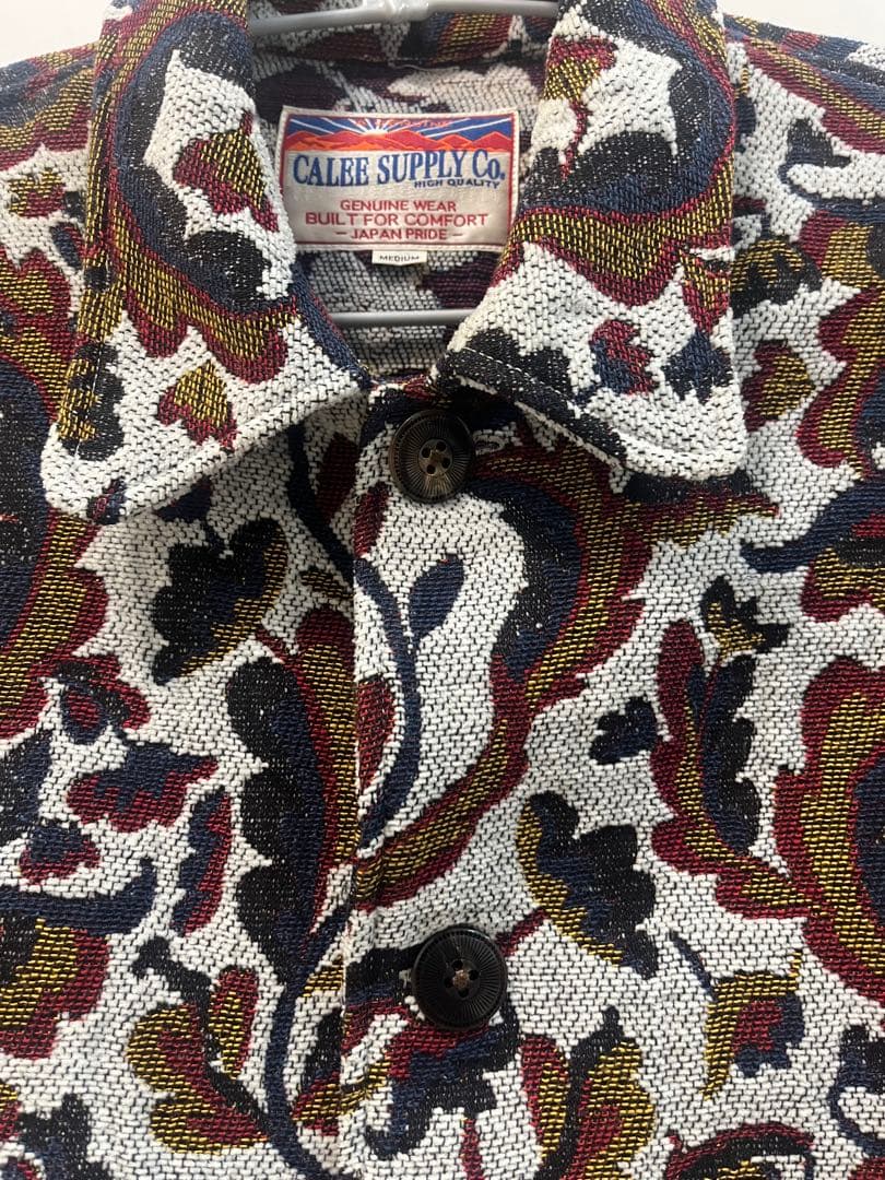 CALBE SUPPLY Co. ペイズリー柄ジャケット