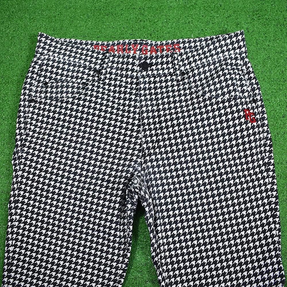 PEARLY GATES/パーリーゲイツ ゴルフパンツ【千鳥格子/6】中古！