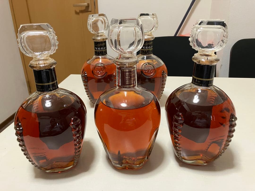 古酒　Suntory V.S.O.P ブランデー 5本セット未開詮