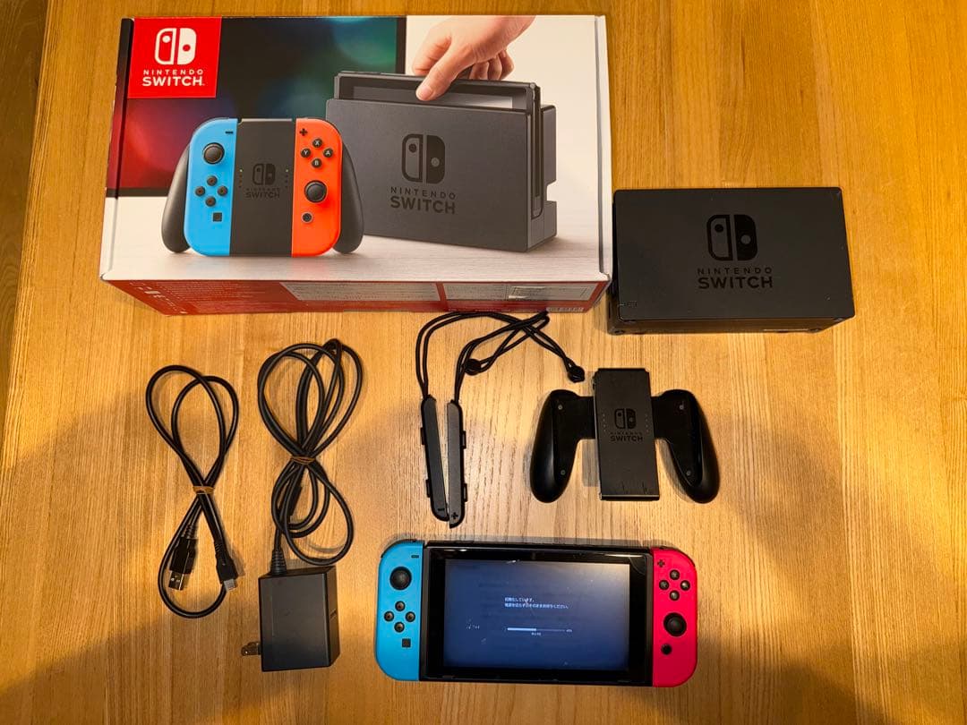 【写真3枚目プレゼント】Nintendo Switch 本体と各種おまけ付
