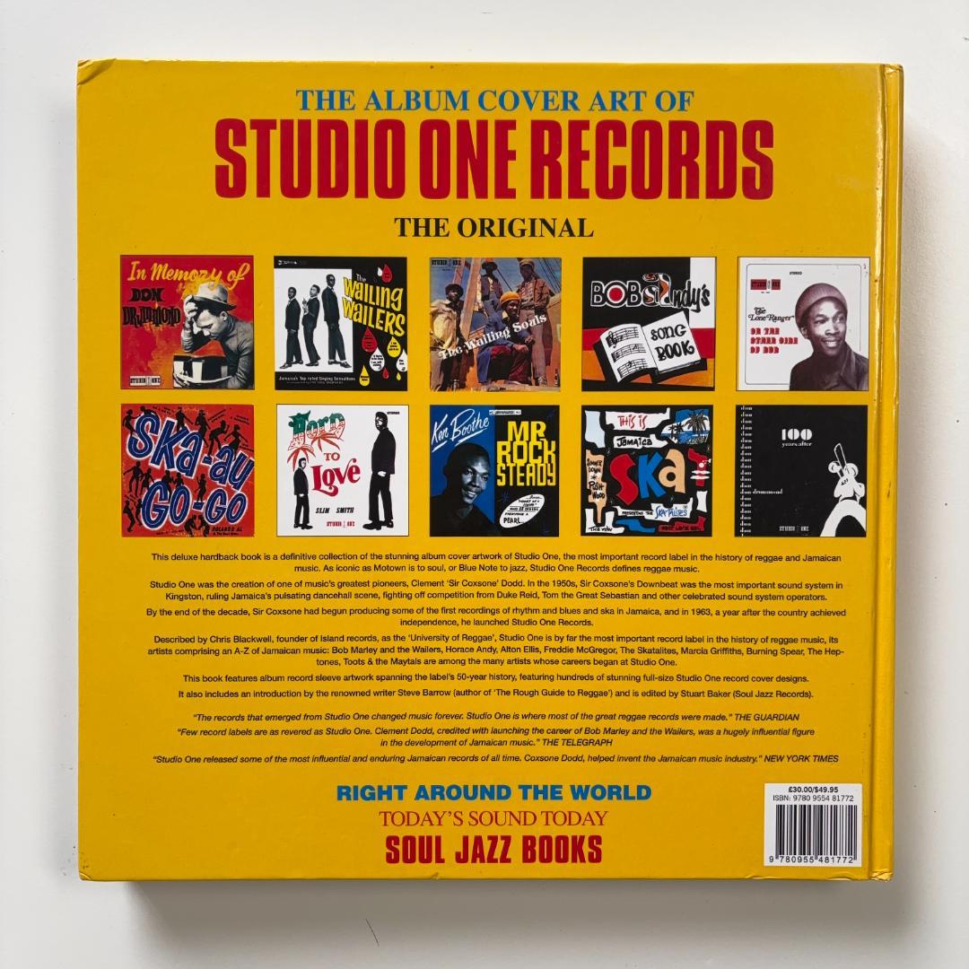書籍STUDIO ONEレコードジャケット集　レゲエ・ロックステディ・SKA