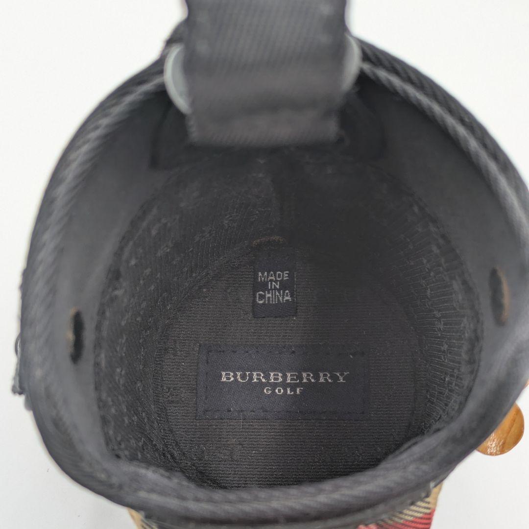未使用品☆BURBERRY GOLF　ノバチェック　ゴルフボールケース　ティー付