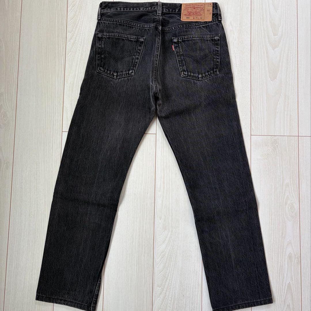Levi's 501 90s後染めブラック90s USA製W30