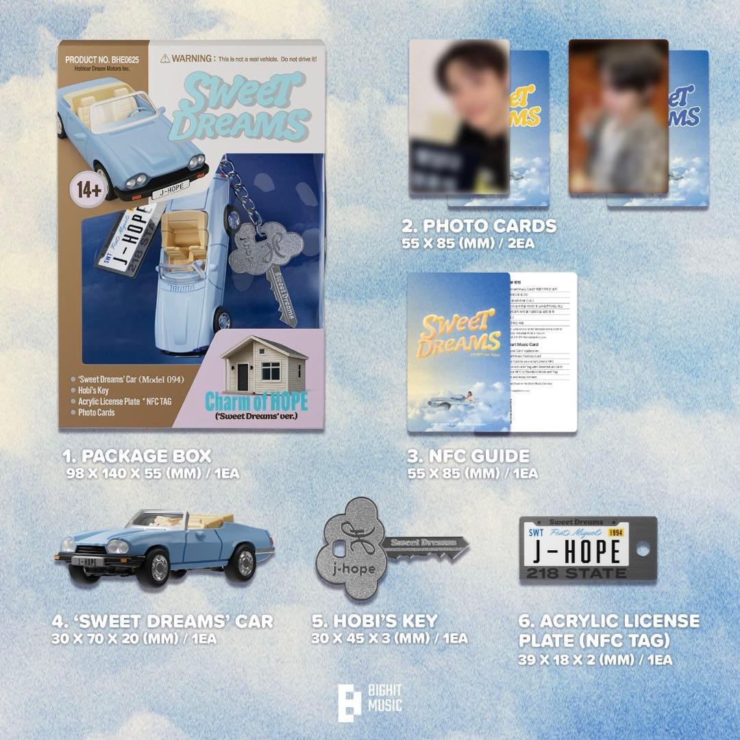 BTS j-hope 'Charm of HOPE' 3形態セット 新品未開封