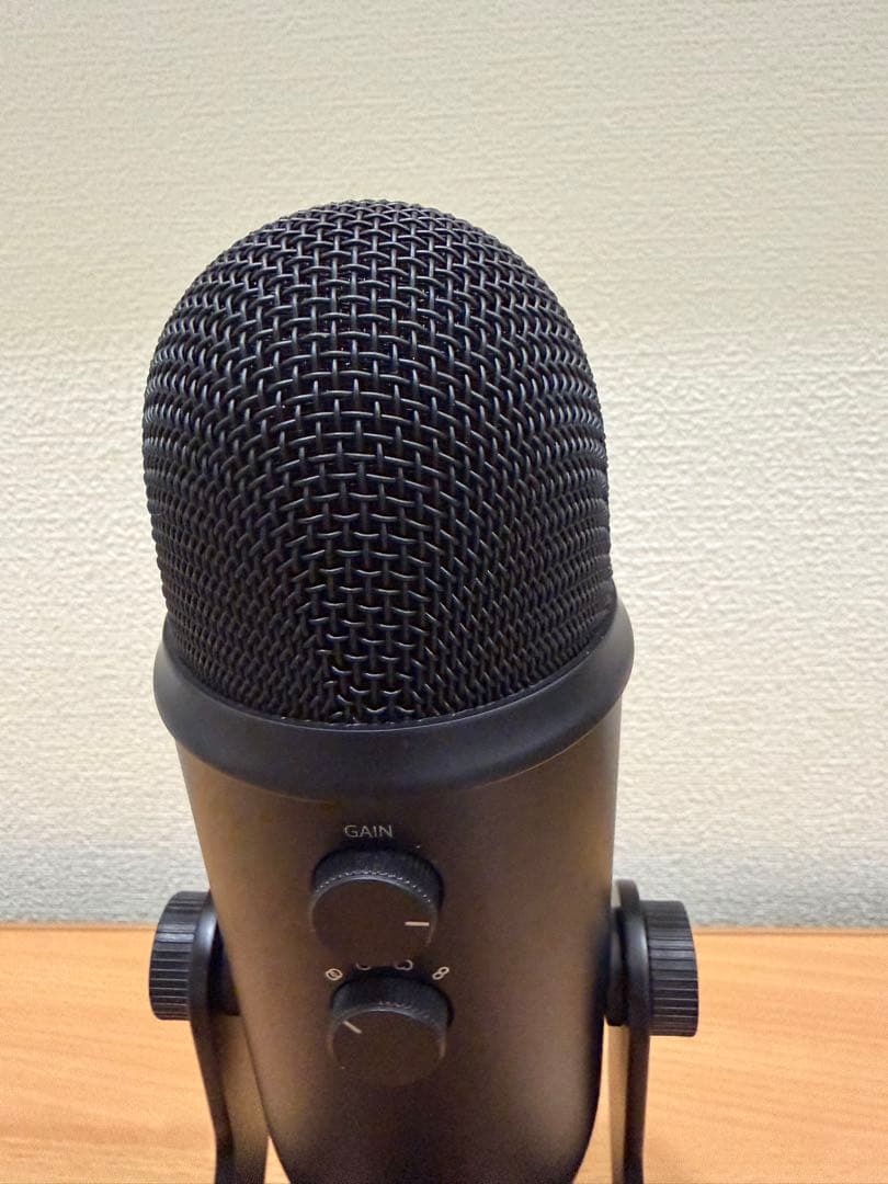 Blue Yeti USBコンデンサーマイク ブラック