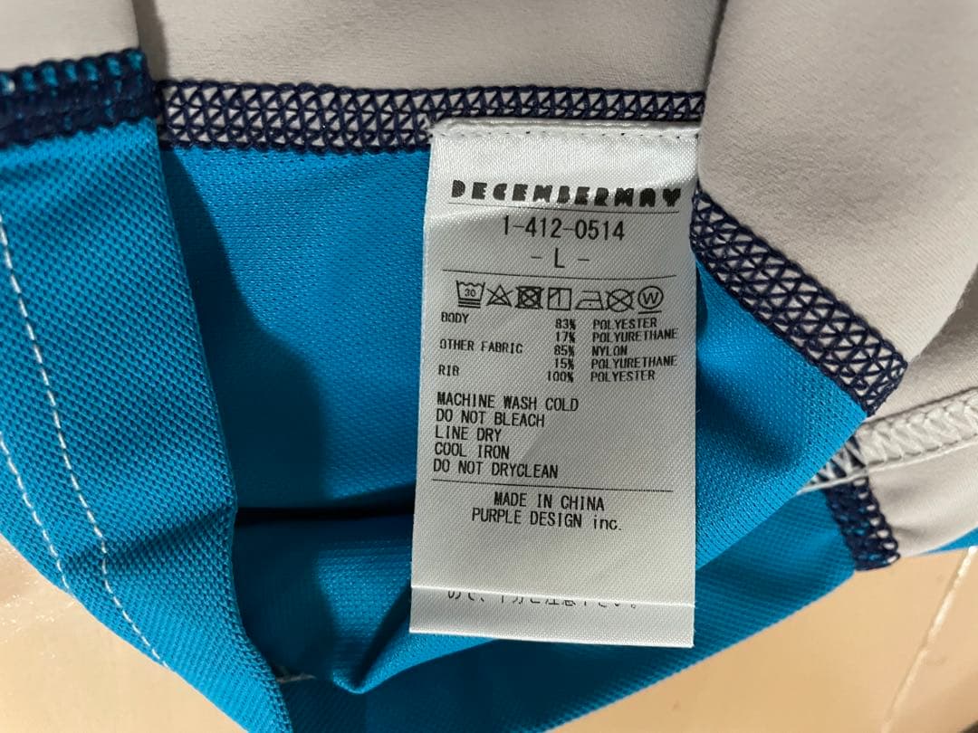 DECEMBERMAY 長袖モックネック