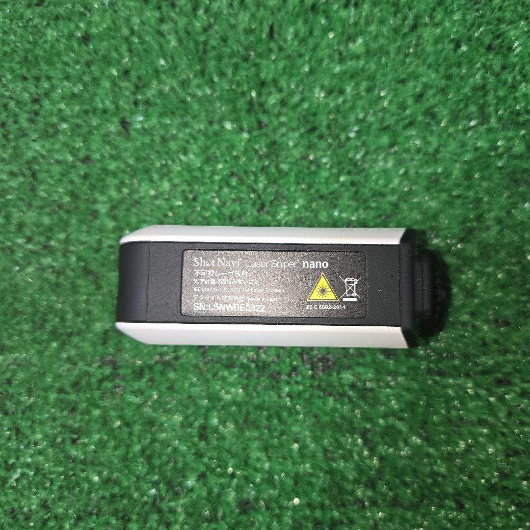 ショットナビ ShotNavi Laser Sniper nano ゴルフ距離計
