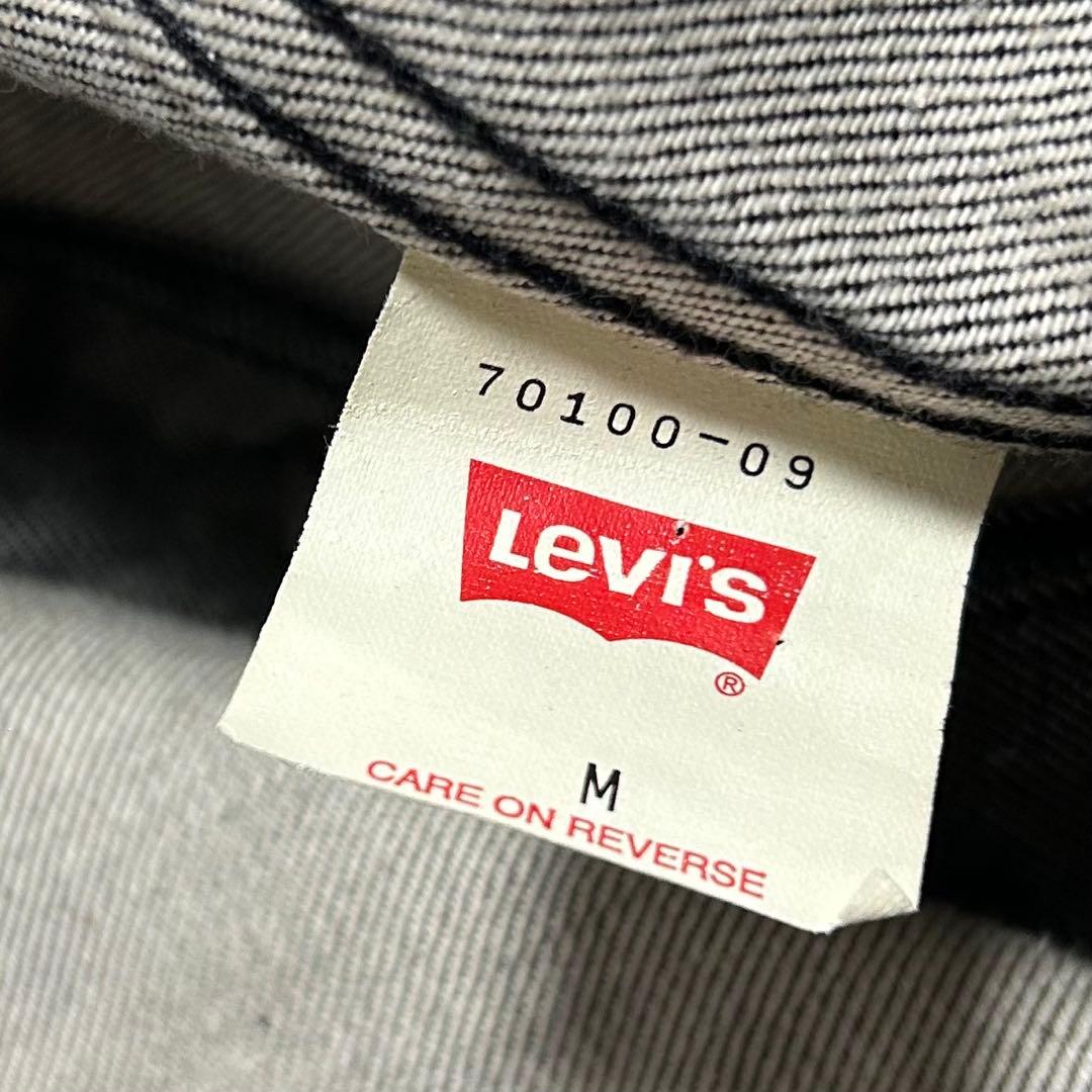 00s Levi’s Engineered 立体裁断 シャイニーデニム ブラック