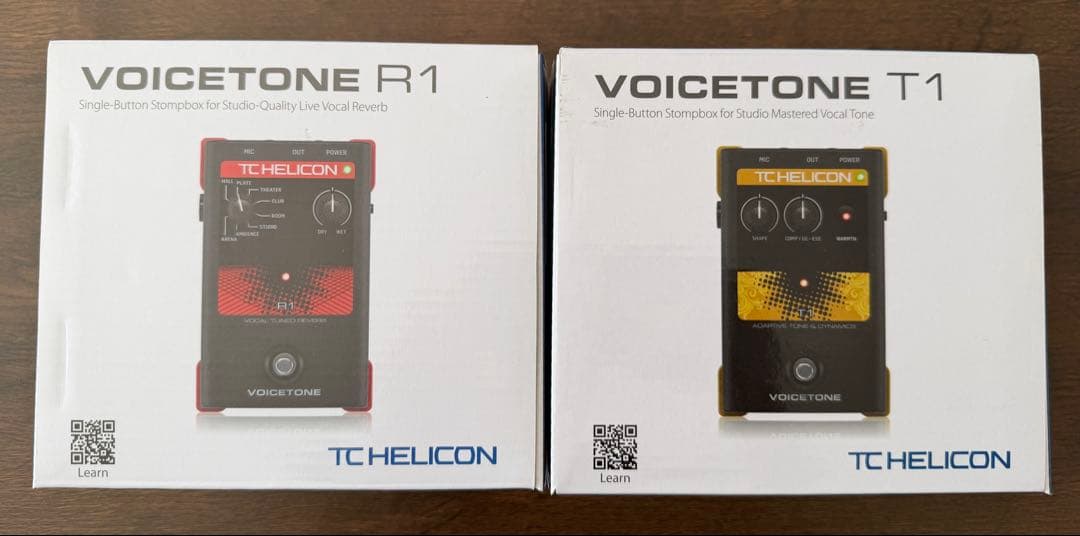 TC HELICON VOICETONE R1（ボーカル用リバーブ）