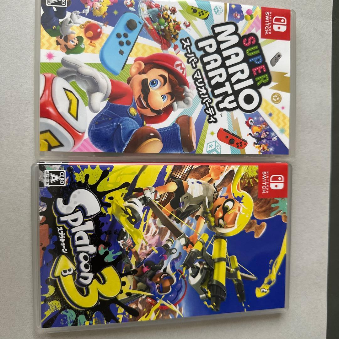 Switch スプラトゥーン3/スーパーマリオパーティ　セット