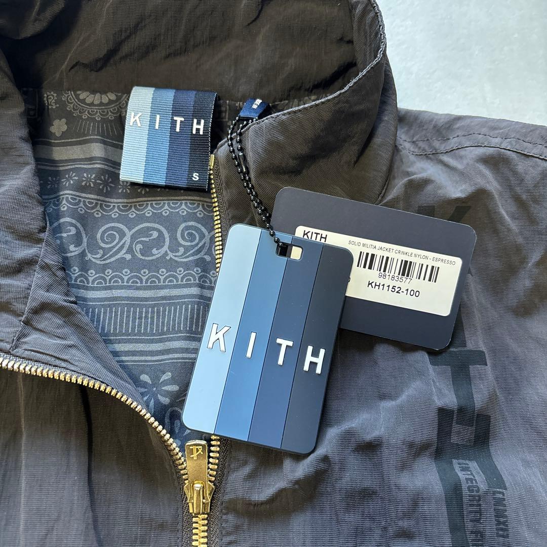 リ*ド様 KITH SOLID MILITIA JACKET CRINKLE