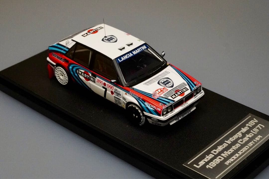 HPI 1/43 ランチアデルタ 16V (#7) 1990 モンテカルロ