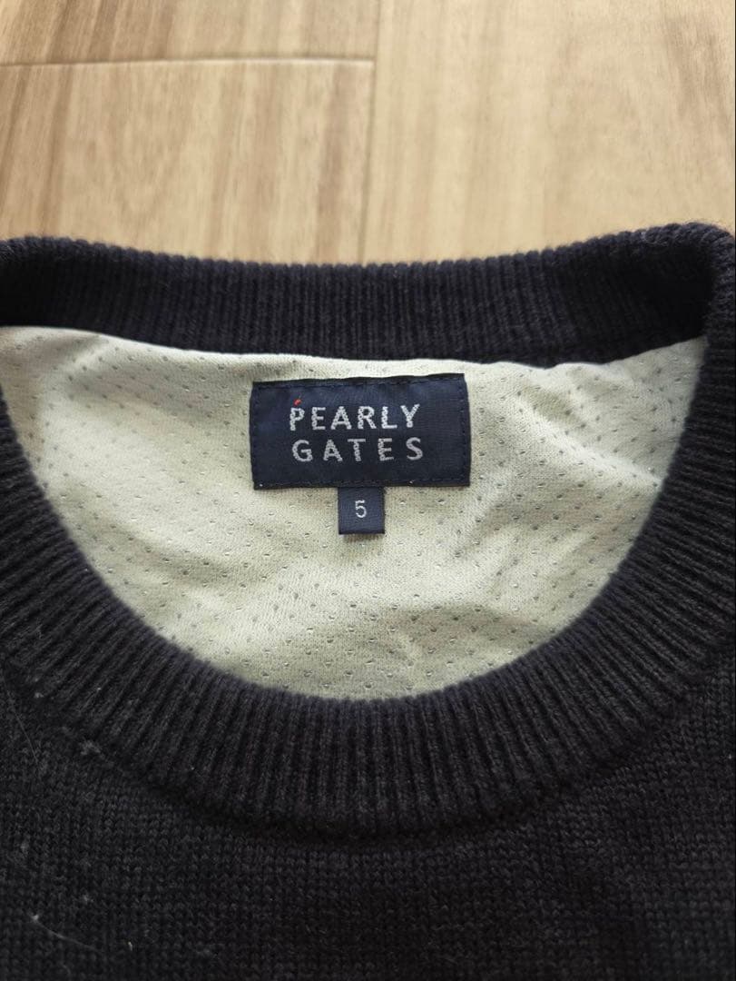 PEARLY GATES ストライプセーター サイズ5