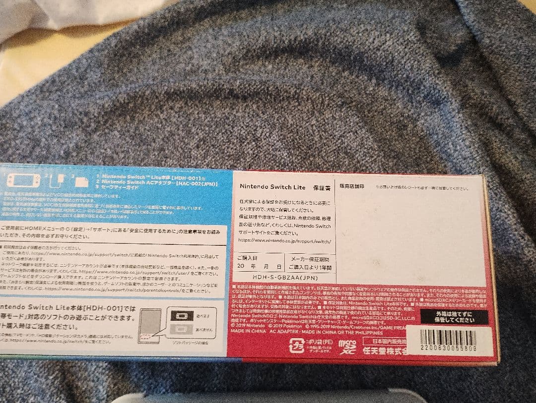 Nintendo Switch Lite 剣盾モデル