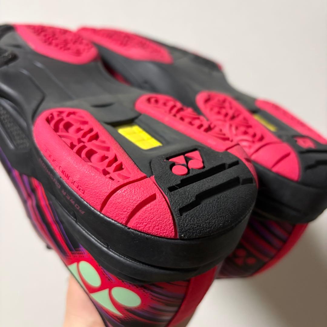 【極美品】YONEX ヨネックス パワークッションエアラスダッシュ3ワイドGC