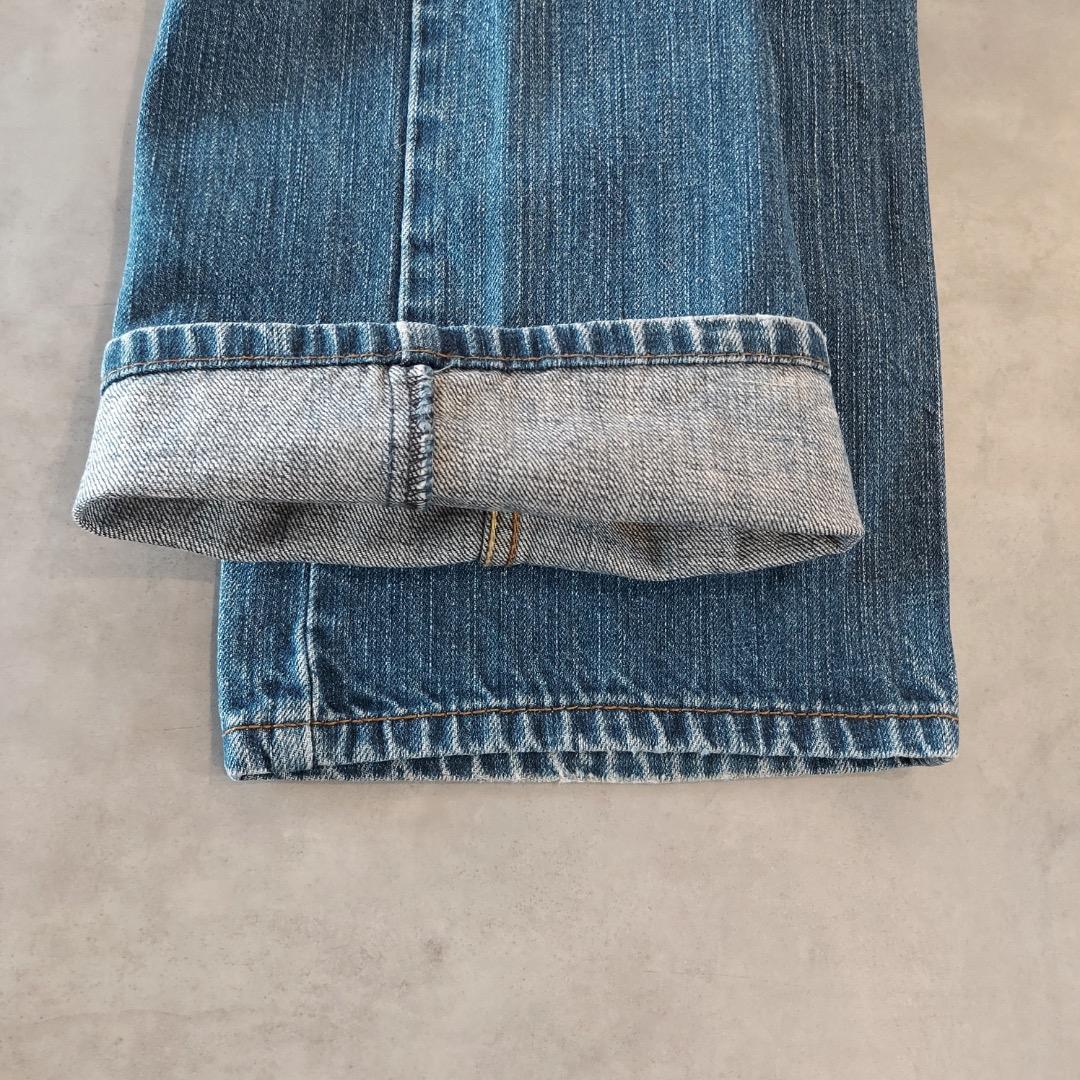 リーバイス569 Levis W32 ブルーデニム 青 ボトム 古着 19181