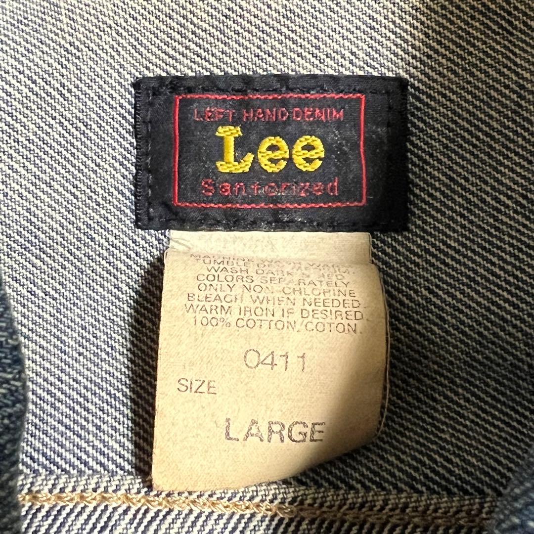 LEE（リー）0411 101J復刻 デニムジャケット/L/ブルー