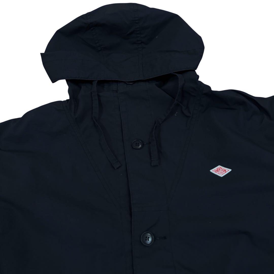 DANTON SHORT HOODED JACKET COTTON レディース