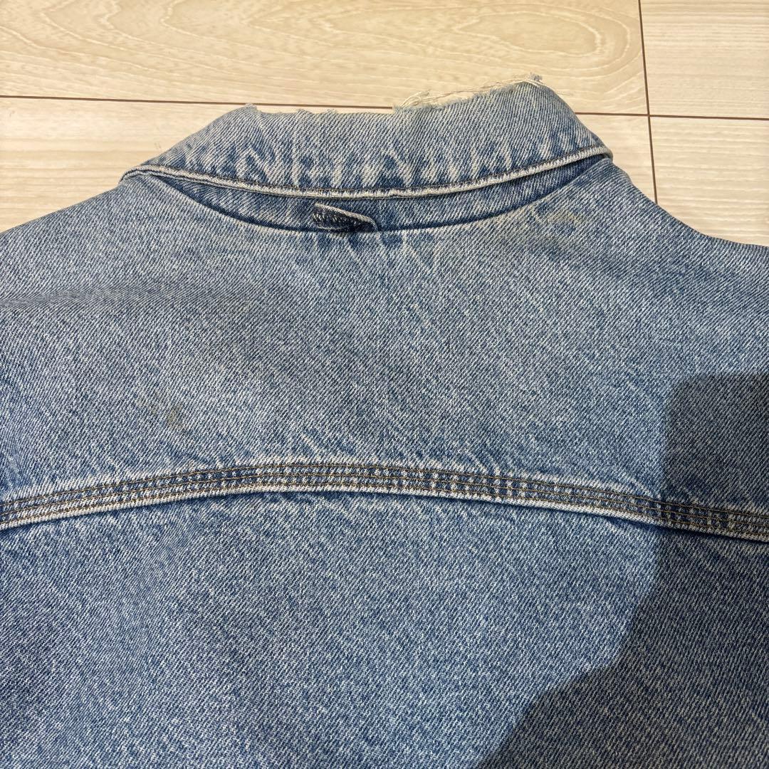 【USA製】Carhartt カーハート　デニムジャケット　90s 雰囲気抜群