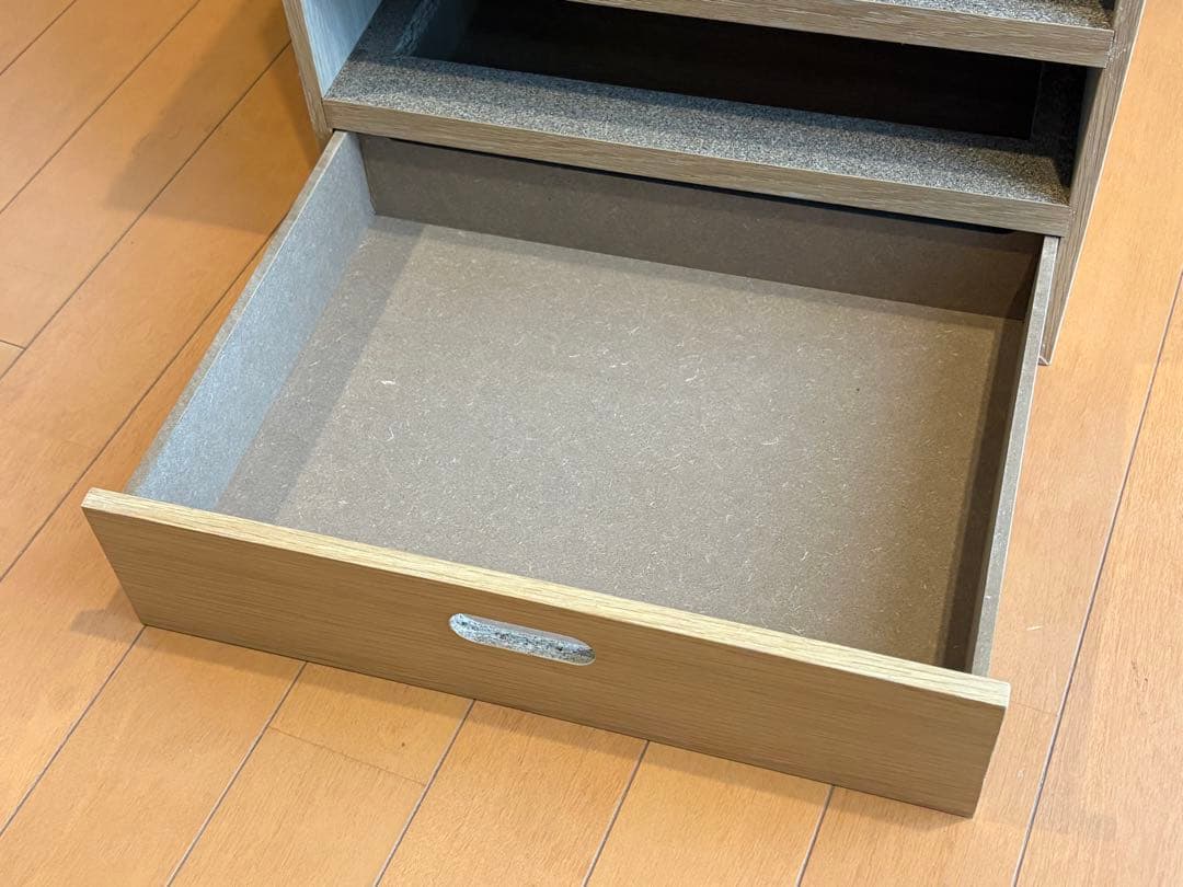 【美品】無印良品 スタッキングシェルフ スタッキングチェスト引き出し付き