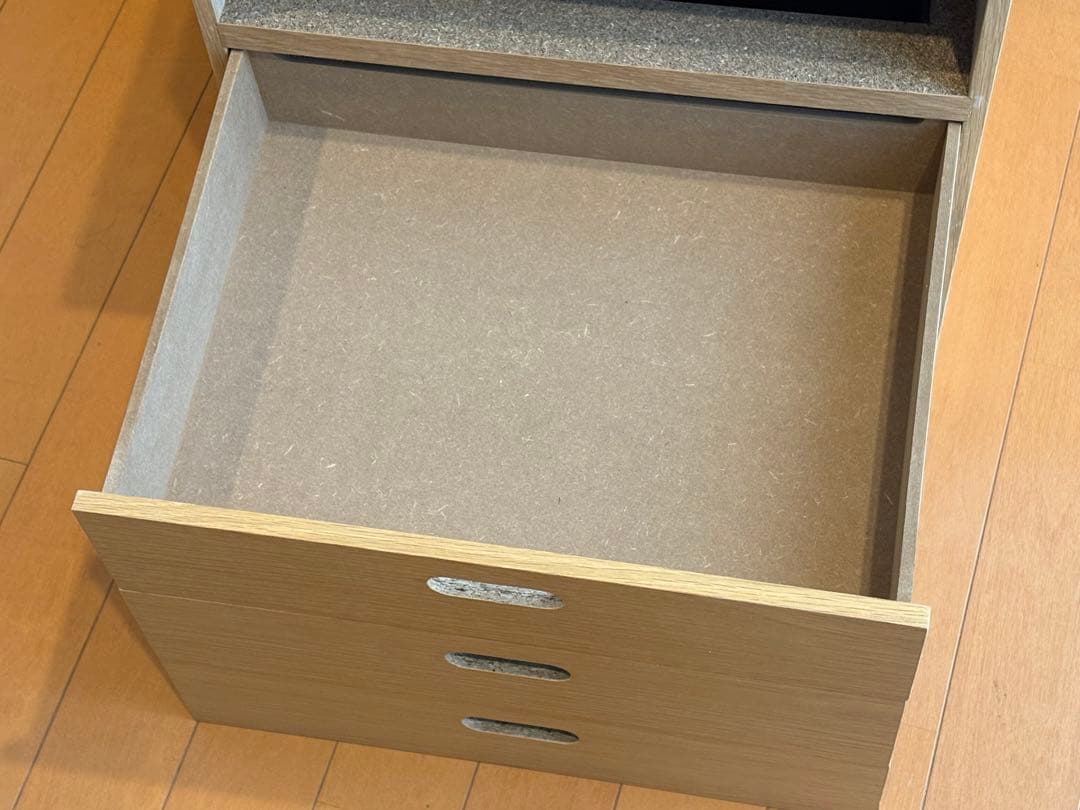 【美品】無印良品 スタッキングシェルフ スタッキングチェスト引き出し付き