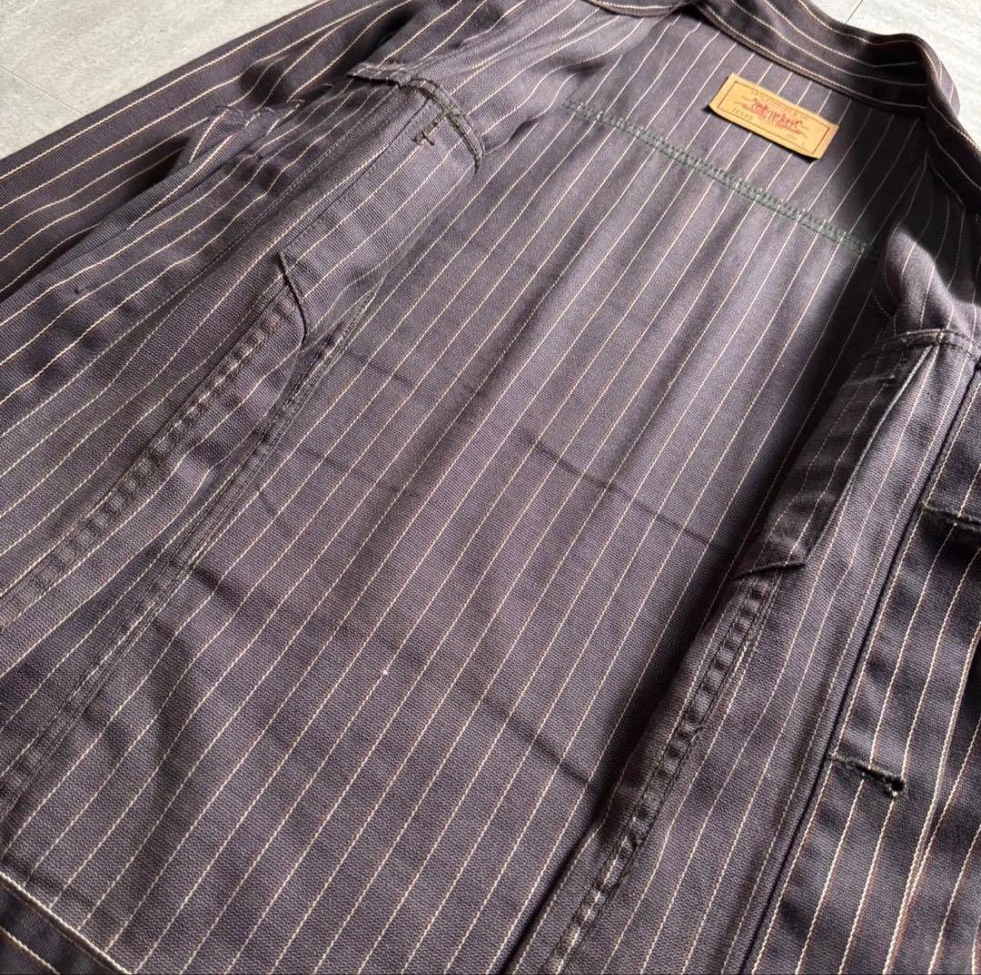 【00's】Levi's 70599 ストライプ　トラッカージャケット　Lサイズ