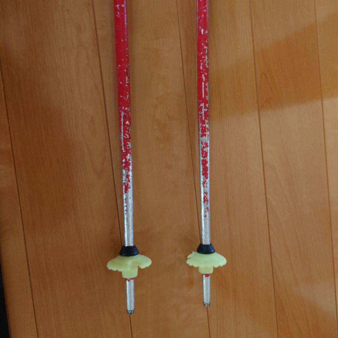 ☆LEKI ☆アルペンスキー用ストック☆95cmパンチカード付き