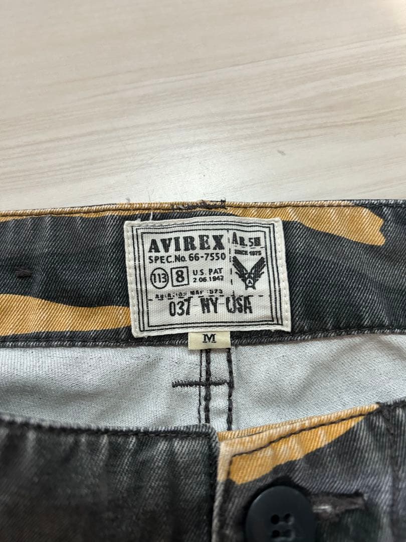 AVIREX アヴィレックス　タイガーカモ　カーゴパンツ