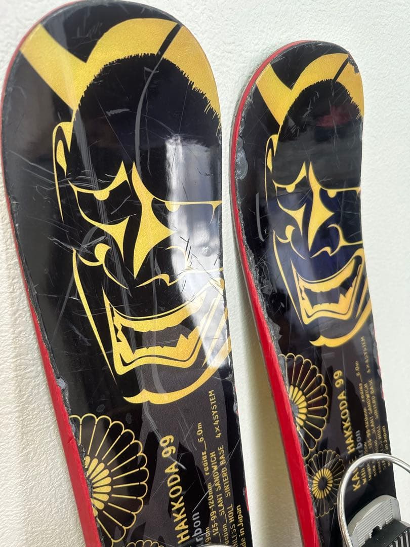 Hakoda スキー 99モデル 黒金デザイン