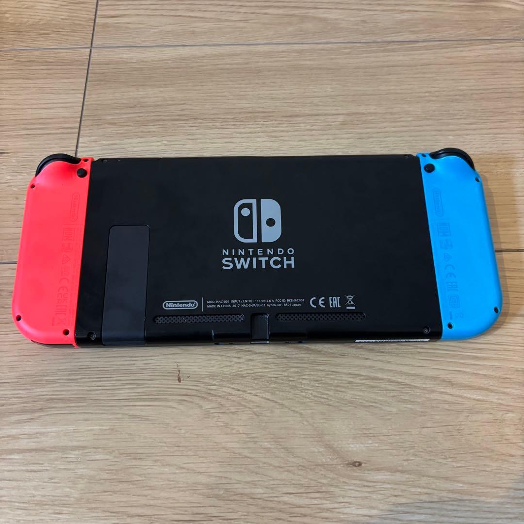 【付属品完備】Nintendo Switch 本体 ネオンブルー/ネオンレッド