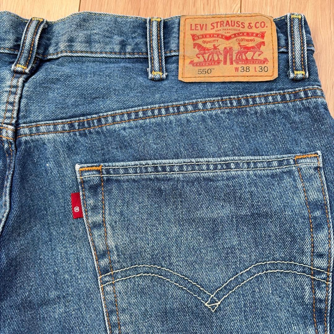 Levi'sリーバイス 550W38リラックスフィットテーパード バギーRタブ