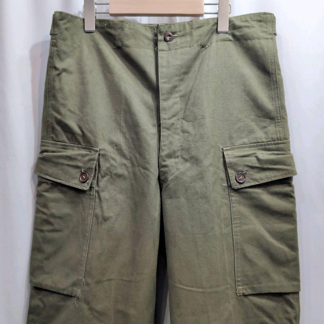 1959年製 オランダ軍 ダブルフェイス カーゴパンツ 34×31