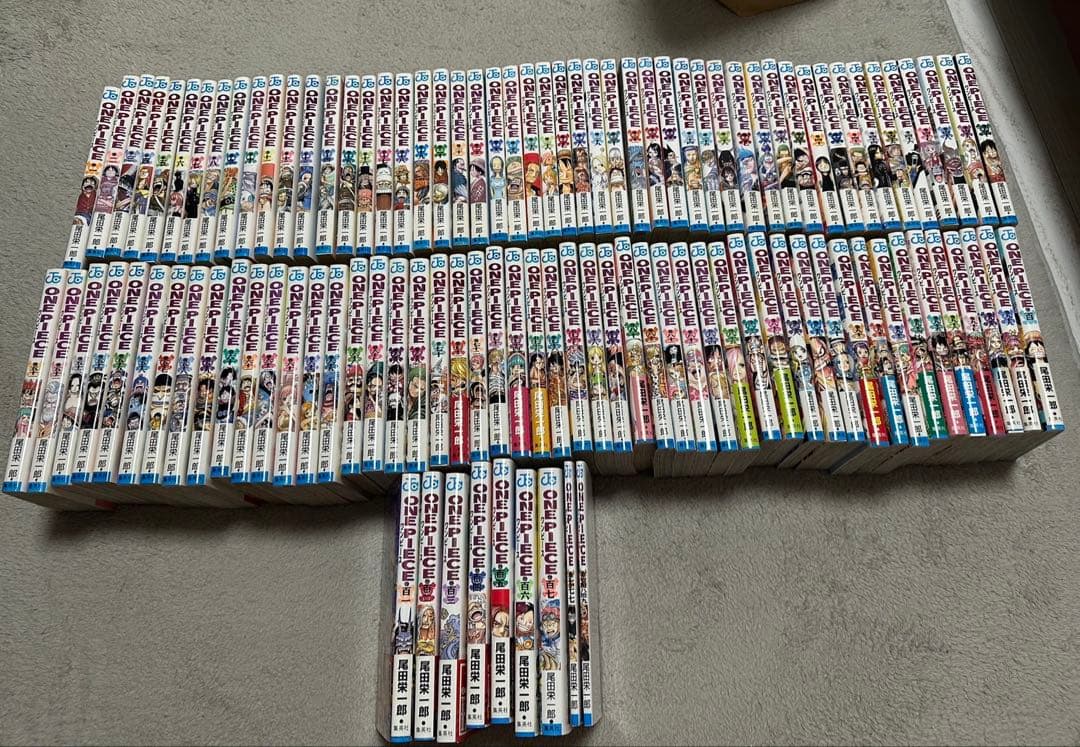 ワンピース　1〜107巻セット+おまけ
