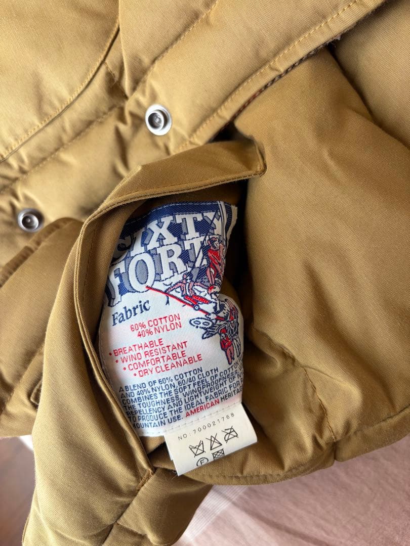 Mt.RAINIER DESIGN リバーシブルダウンベスト S シエラデザイン