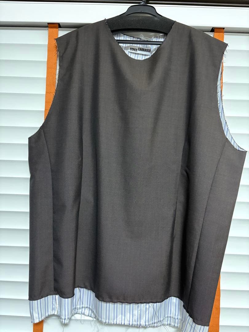 SONIACARRASCOソニアカラスコ SLEEVELESS TAILORED
