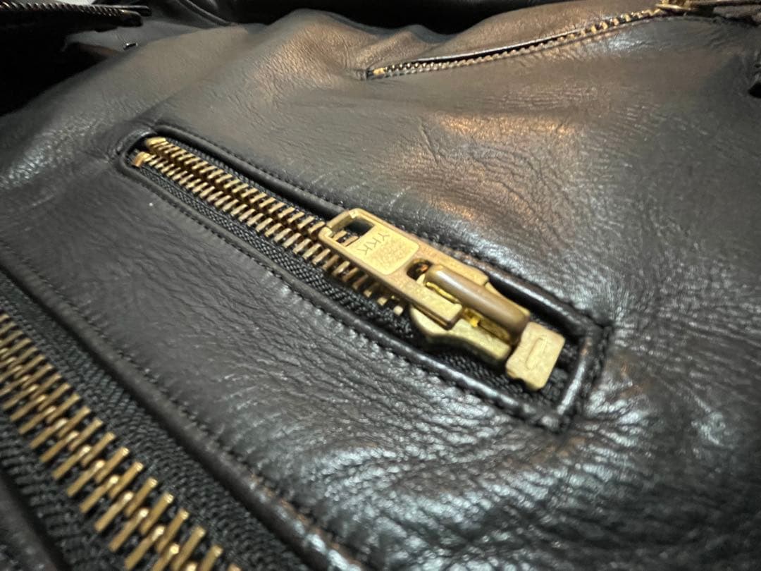 ジャケット・アウター blackmeans 945-74TJ07-5 (BLACKxGOLD ZIP)