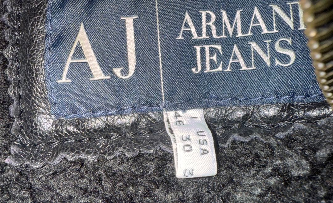 ✴*◆様 今だけ❗️ARMANI JEANS 00's leather boa